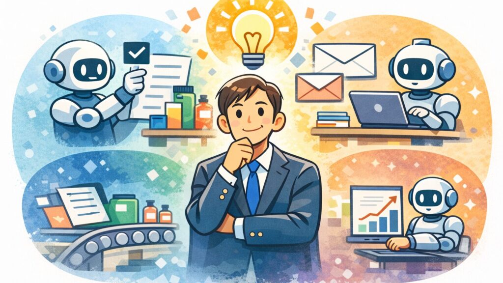 業務効率化をイメージした画像3枚目